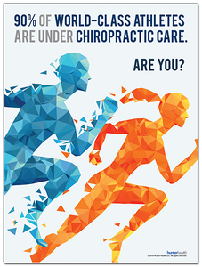 Chiropractic Poster - Athletes and Chiropractic