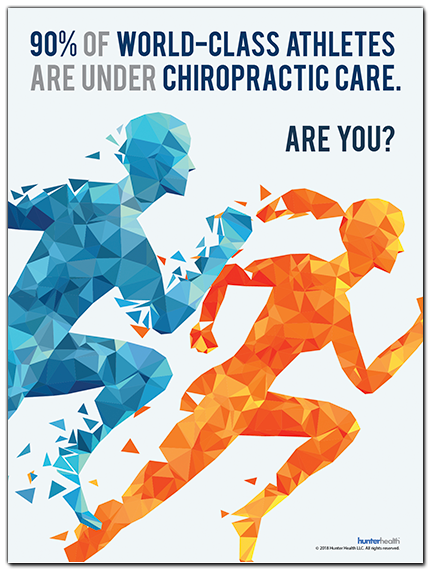 Chiropractic Poster - Athletes and Chiropractic