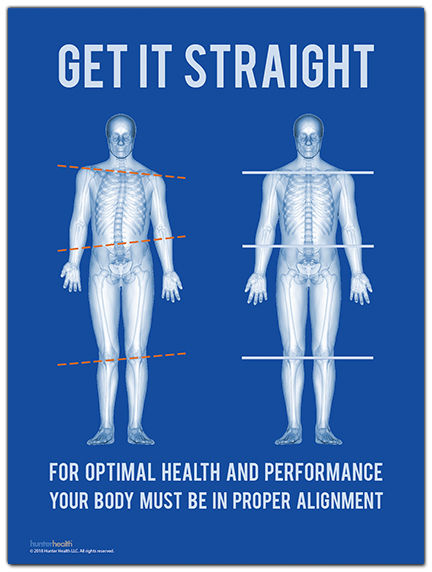 Get It Straight Poster - Hunter Health